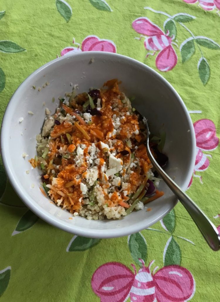 What’s for Dinner? Buffalo Chicken Quinoa Bowls