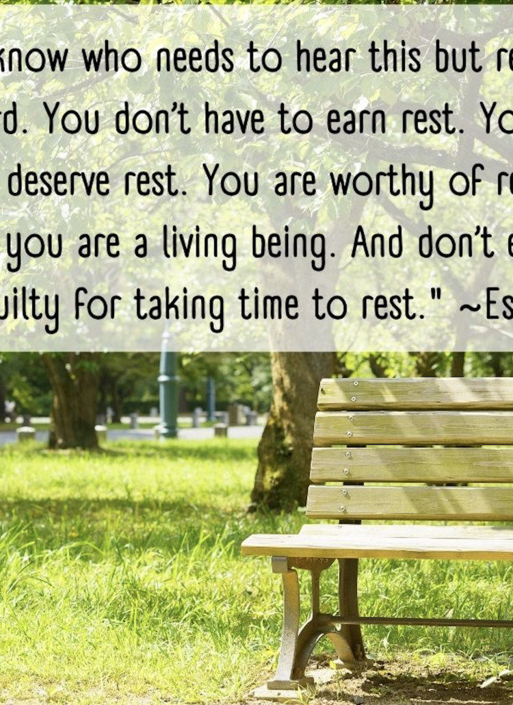 The Importance of Rest | How to Incorporate Rest into Your Day