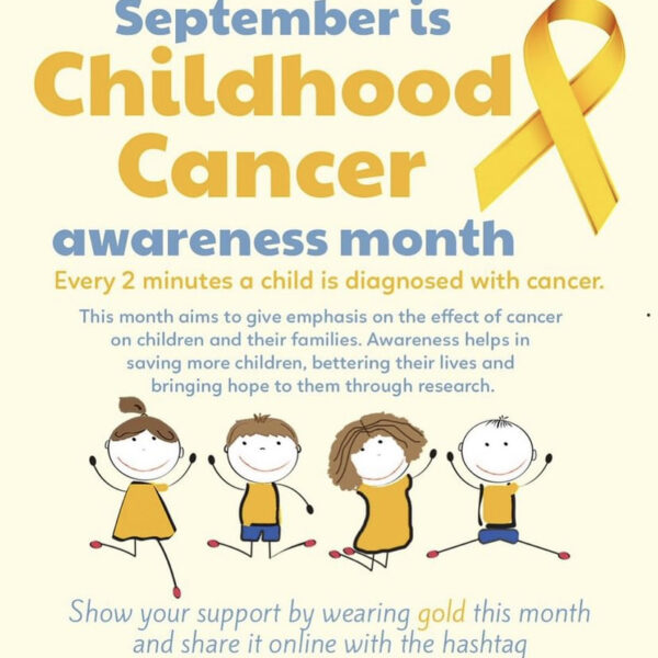 September Is Childhood Cancer Awareness Month!